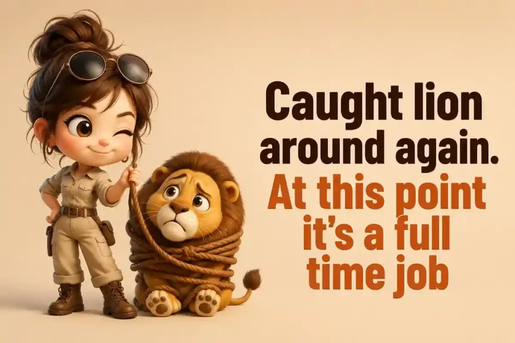 Lion Puns For Instagram Captions