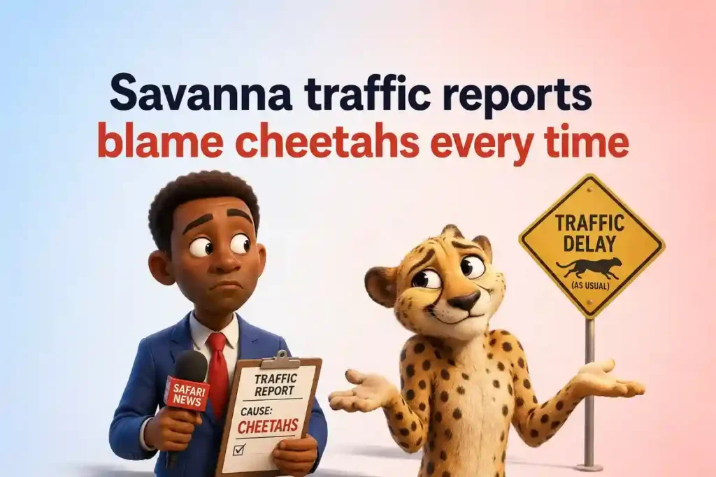 Savanna Humor That Runs Wild