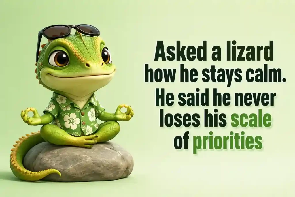 Funny Lizard Puns