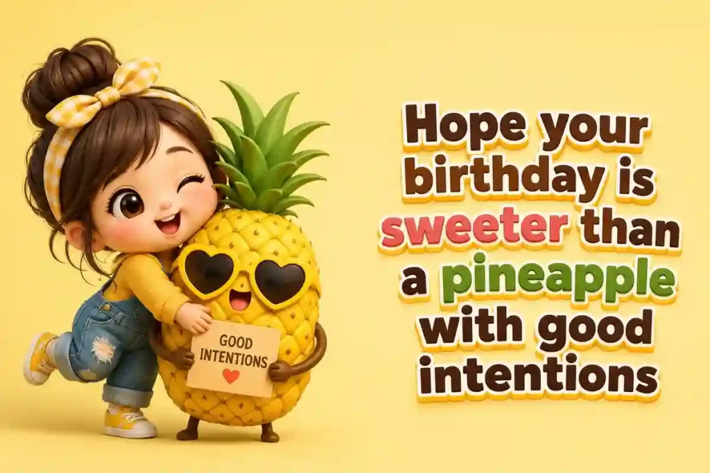 Pineapple Puns For Birthdays