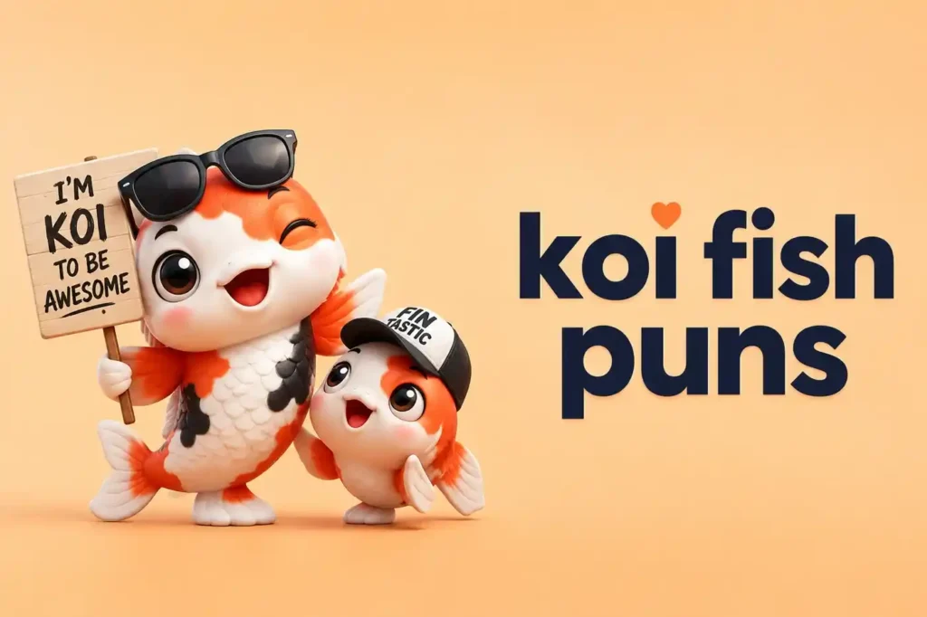 Koi fish puns