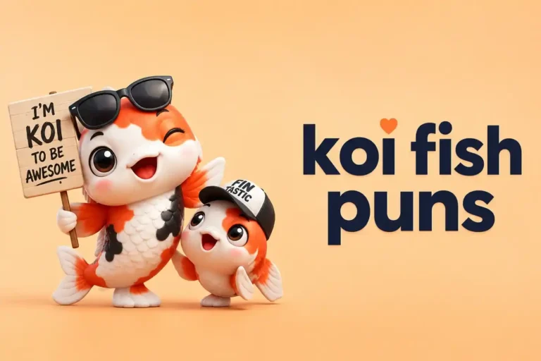 Koi fish puns