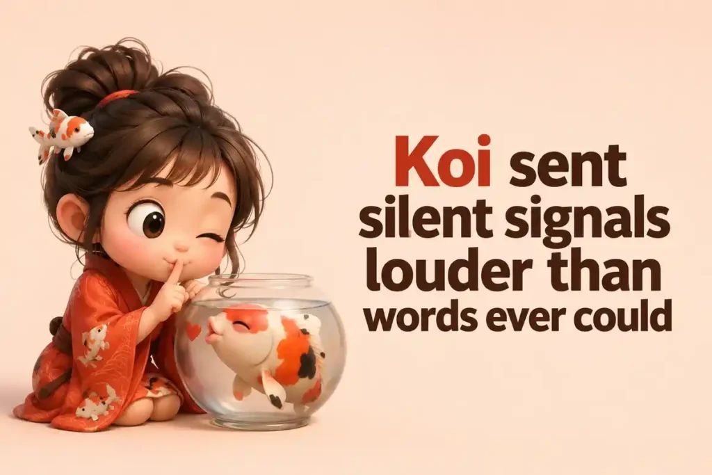 Koi fish puns romantic jokes