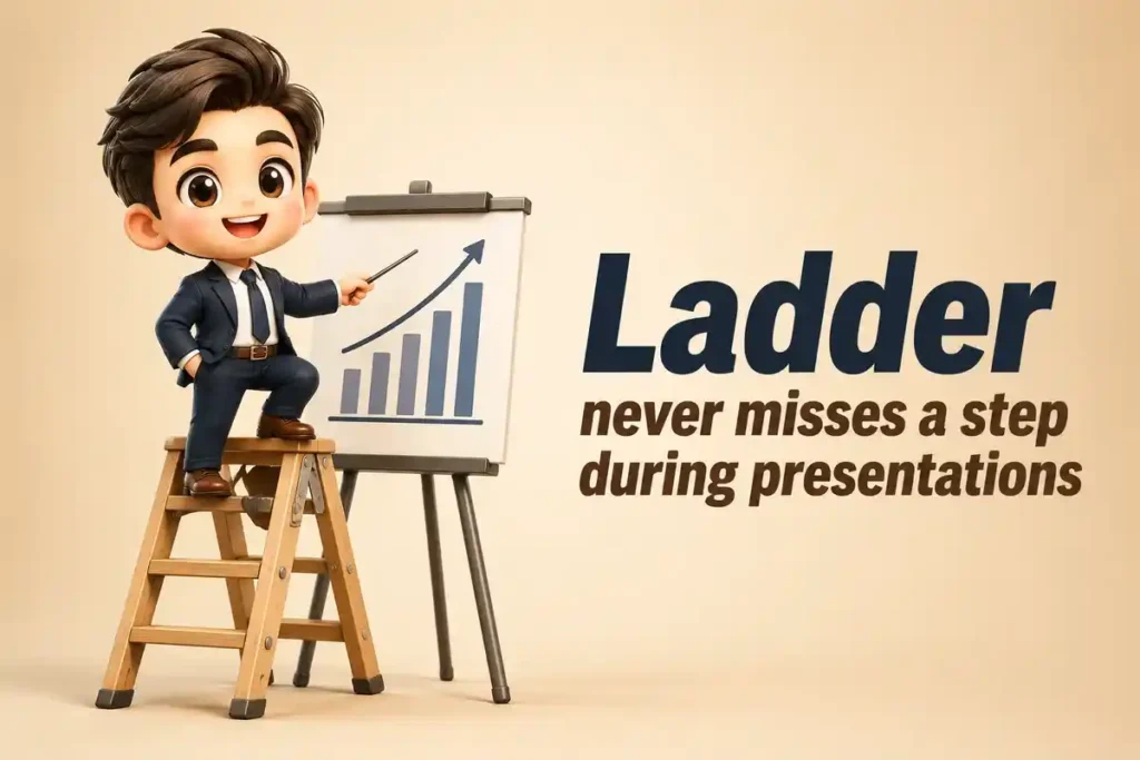 Ladder Puns For Work And Office Laughs