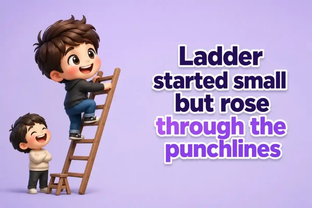 Ladder Puns That Reach New Heights
