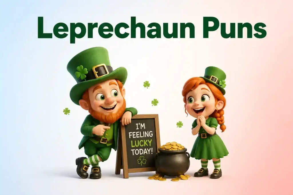 leprechaun puns