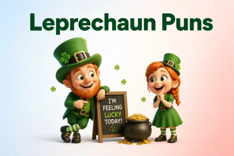 leprechaun puns