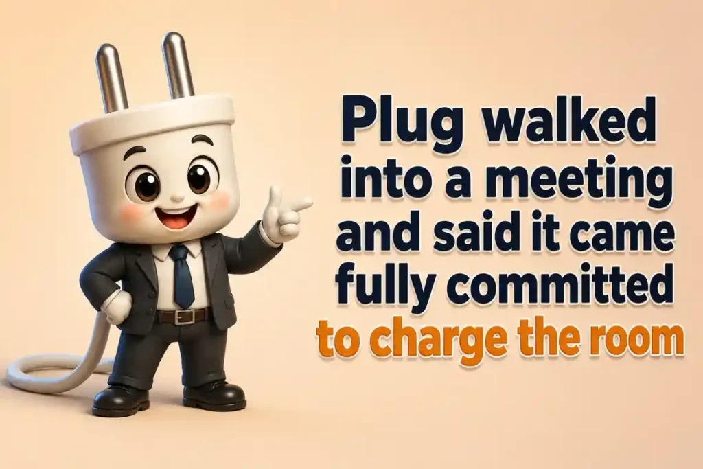 Charge Puns That Hit Like A Full Power Laugh Circuit