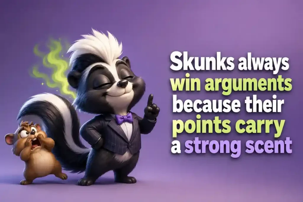 Best Skunk Puns