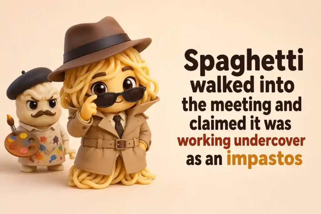 Impasta Puns That Turn Dinner Into Comedy Night