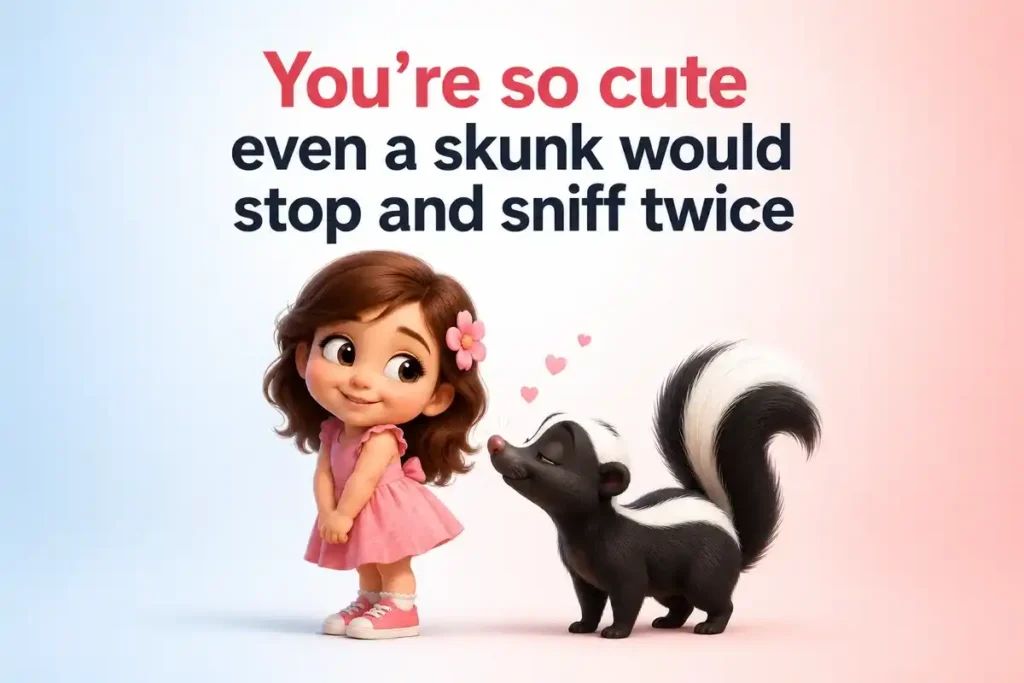 Cute Skunk Puns For Love And Romance